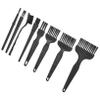 PLAFOPE 8pcs Men Face Shaver Electric Razor Cleaning Brush Replacement Shaver Brush Barber Accessory Razor Blade Scraper Electric Clippers Cleaning Tool view 1