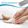 AUTSUPPL Manual Foot File Double Sided Foot Scrubber for Pedicure Dead Skin Remover view 4