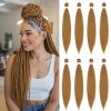 Blonde Braiding Hair 24 Inch 8 Packs Braiding Hair Pre Stretched For Braiding Twist Hair For Box Braids Hot Water Setting Soft Yaki Texture(24Inch,#27) view 1