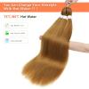 Blonde Braiding Hair 24 Inch 8 Packs Braiding Hair Pre Stretched For Braiding Twist Hair For Box Braids Hot Water Setting Soft Yaki Texture(24Inch,#27) view 4