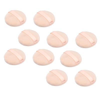 FOYTOKI 20pcs Comfortable Makeup Powder Puff Soft Round Sponge Applicators for Loose and Pressed Powder for All Skin Types and Easy Application
