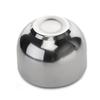 Beatifufu Stainless Steel Shaving Bowl Bubble Bowl Men's Shaving Soap Cup Razor Home Salon Accessory view 2