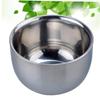 Beatifufu Stainless Steel Shaving Bowl Bubble Bowl Men's Shaving Soap Cup Razor Home Salon Accessory view 4