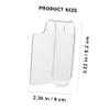 MERRYHAPY 2pcs Handheld Acrylic for Mixing Foundations and Nail Art and Easy to Clean for Artists and Salon Use view 2
