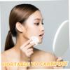 Baluue Makeup Powder Container Touch up Small Empty Compact Elastic Mesh Portable Powder Puff Case view 3