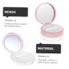 Baluue Makeup Powder Container Touch up Small Empty Compact Elastic Mesh Portable Powder Puff Case view 4