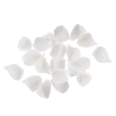 MUSISALY 12bags Non-Medical Cotton Balls for Salon and Cosmetic Use Ultra Absorbent Soft and Gentle Wound Care Supplies Tattoos and Daily Cleaning