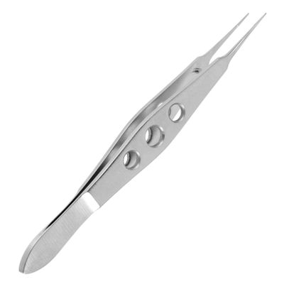 Baluue Precision Eyelid Massage Tweezers Meibomian Gland Expressor Forceps Flat Tip Tweezers for Beauty Care