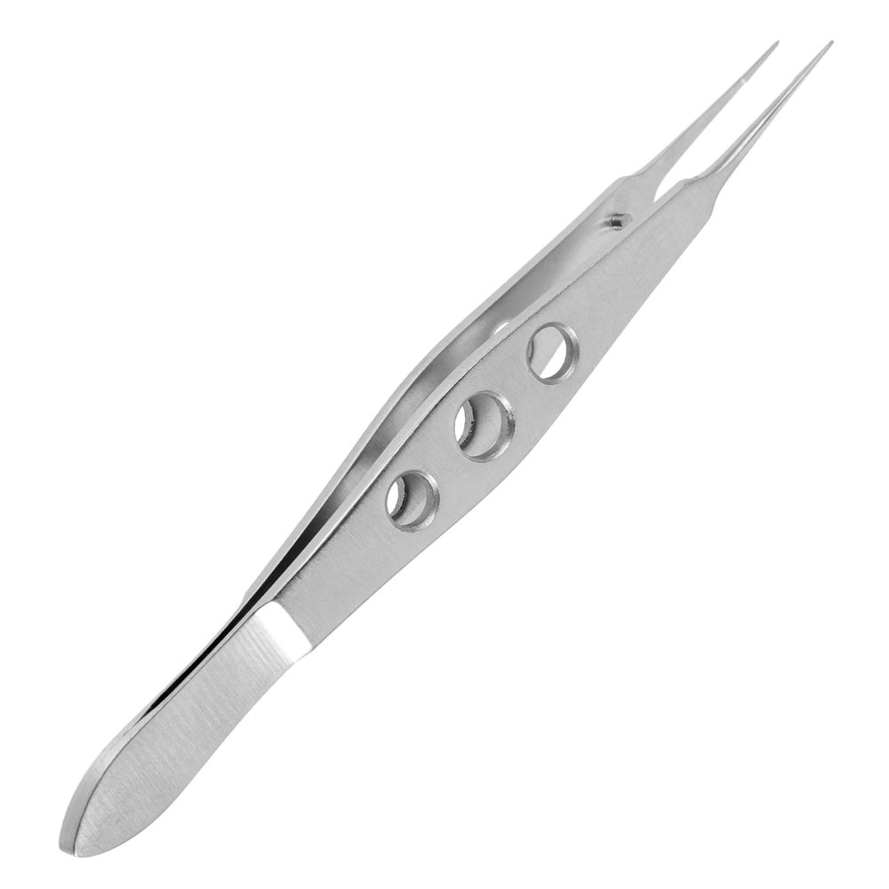 Baluue Precision Eyelid Massage Tweezers Meibomian Gland Expressor Forceps Flat Tip Tweezers for Beauty Care