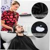 Baluue 4pcs Hairdresser Cape Set with Neck Duster Brush and Strips Professional Hair Cutting Tools for Barbers and Home Use Durable Material view 4