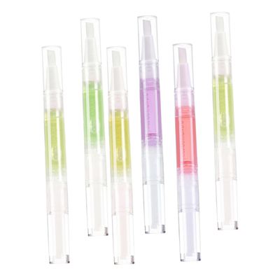 MERRYHAPY 6pcs Cuticle Oil Pen for Nail Care Nail Repairing Oil Lightweight and Portable Manicure Essential Revitalizing Formula for Smooth Skin