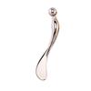 OHPHCALL Eye Massager Cooling Tool Zinc Spoon for Eye Cream Applicator Face Massage view 1