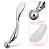 OHPHCALL Eye Massager Cooling Tool Zinc Spoon for Eye Cream Applicator Face Massage view 3