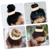 Baluue 12pcs Doughnut Hair Bun Maker Easy to Use Hair Shaper for Girls for Various Occasions and Outfits view 4