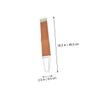 NOLITOY Barber Shop Razor Strop Double Edge Razor Sharpener Stainless Steel Sharpening Tool Random view 3