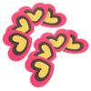 Beatifufu 20pcs Love Heart Nail Files Eva Buffing Blocks for Boys and Girls Safe and Fun Manicure Art Supplies for Daily Use and Nail Art Designs Travel-Friendly and Easy to Carry view 1