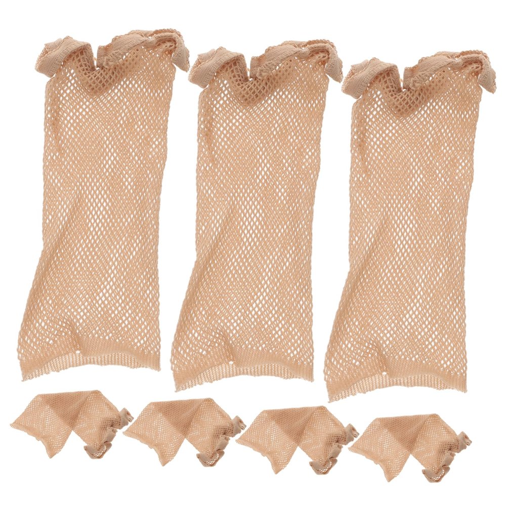 Baluue Elastic Stocking Wig Caps for Women 12 Pack Stretchy Breathable Comfortable for Sizes