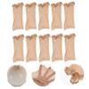 Baluue Elastic Stocking Wig Caps for Women 12 Pack Stretchy Breathable Comfortable for Sizes view 3