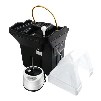 Japanese Head Spa Equipment Sink Portable with 60L Water Tank, Thermostatic Head Spa Equipment Water Circulation Shampoo Basin, Enhance The Head Wash Experience