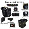 Japanese Head Spa Equipment Sink Portable with 60L Water Tank, Thermostatic Head Spa Equipment Water Circulation Shampoo Basin, Enhance The Head Wash Experience view 4