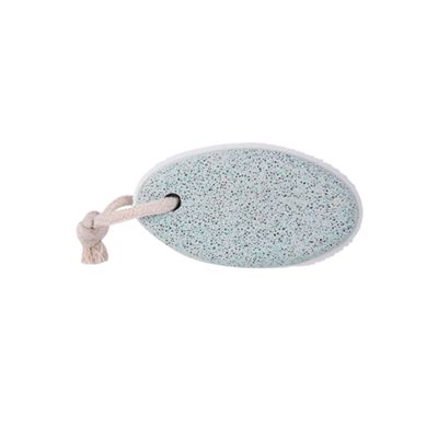 FOYTOKI Oval Pumice Stone Foot Grinding Tool Dead Skin Remover for Smooth Feet Portable Callus Removing Stone Lightweight and Easy to Use Nordic Green