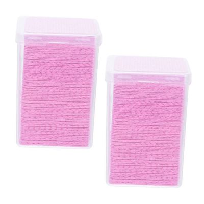 FOYTOKI 400pcs Eyelash Extension Cleansing Wipes Residue Remover Pads for Lash Extensions Essential Cleaning Supplies for Salons Home Use Safe for Sensitive Skin