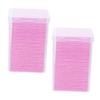 FOYTOKI 400pcs Eyelash Extension Cleansing Wipes Residue Remover Pads for Lash Extensions Essential Cleaning Supplies for Salons Home Use Safe for Sensitive Skin view 1