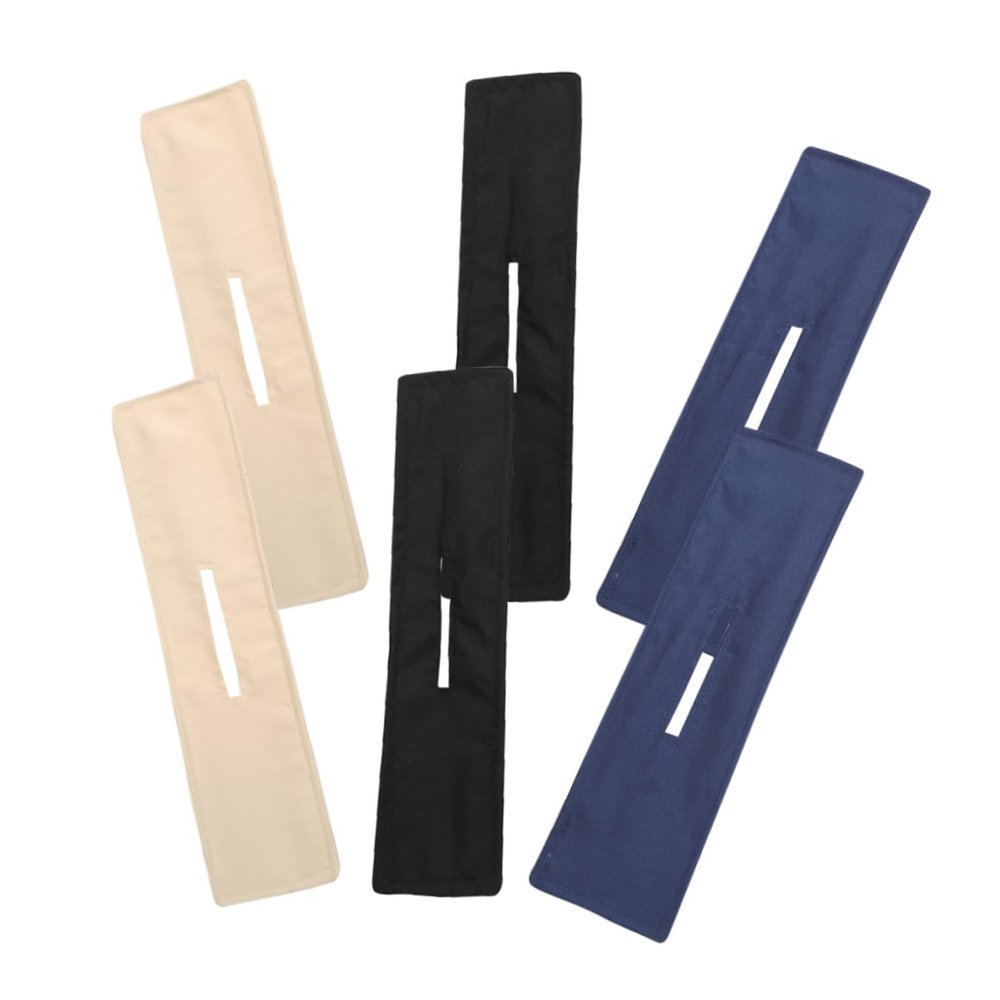 Baluue 6pcs Hair Bun Maker Flexible Twisting Tools for Elegant Hairstyles Styling Accessories for Lazy Hair Styling Portable and Convenient Bun Makers in Black Beige Navy
