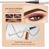 2024 New 3D Microblading Eyebrow Pencil, Waterproof Magic, 2 Microblading Eyebrow Pencils with 4 Tips, Dark Brown Makeup Long Lasting Eyebrow Pencil (Dark Brown) view 2