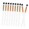 Baluue 10pcs Eye Shadow Brush Precision Makeup Tools for Women Multi-purpose Eye Makeup Brushes for Blending Smudging and Highlighting for Beginners and Professionals view 1