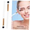 Baluue 10pcs Eye Shadow Brush Precision Makeup Tools for Women Multi-purpose Eye Makeup Brushes for Blending Smudging and Highlighting for Beginners and Professionals view 3