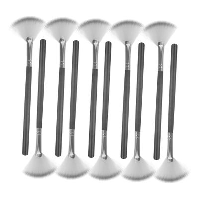 Baluue 10pcs Facial Makeup Applicators Esthetician Supplies Blush Powder Foundation Blush Brush Face Essentials