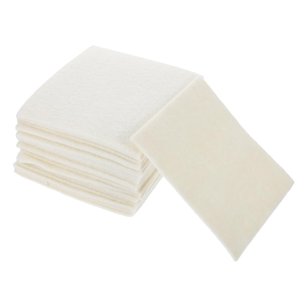 Healeved 20pcs Insulation Cotton Hair Perm Heat Insulation Mat Hair Straightener Accessories Hairdressing Protective Pad