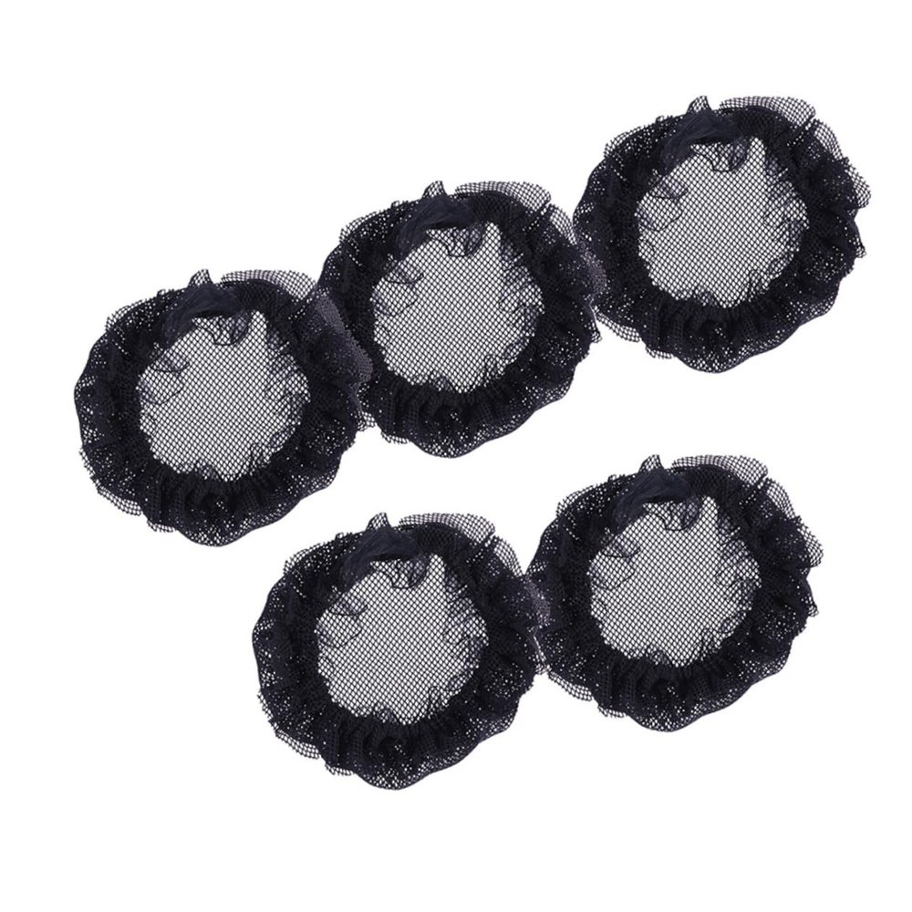 VINTORKY Ballet Hairnet 10 Pcs Mesh Hair Bun Cover for Women and Girls