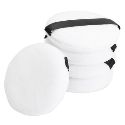 Beatifufu 15pcs Face Powder Puff Pure Cotton Makeup Portable and Reusable for Travel