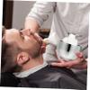 MUSISALY 2pcs Durable Stainless Steel Shaving Bowls for Men Soap Foaming Bowls Non- Travel-friendly Barber Tools for Rich Lathering and Easy Use view 2