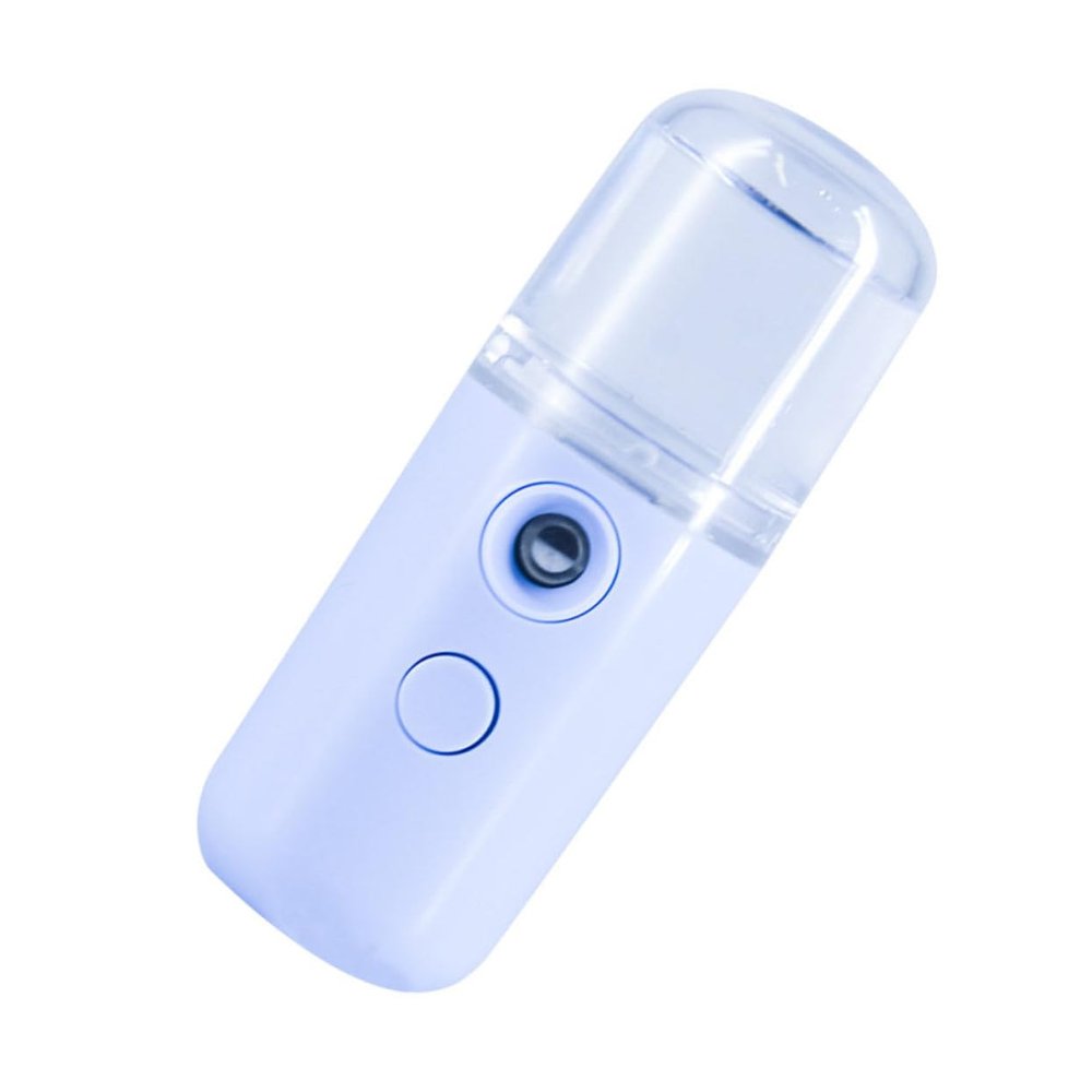 IWOWHERO 1pc Face Steamer USB Rechargeable Beauty Sprayer for Hydrating Skin and Makeup Portable Nano Mist Humidifier Large Mist Output for Daily Facial Care