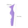 Baluue 3pcs Silicone Eyebrow Stencils for Precise Eyeliner Application Makeup Tool for Eyeliner Eyeshadow and Lipstick Compact and Easy to Aid view 2