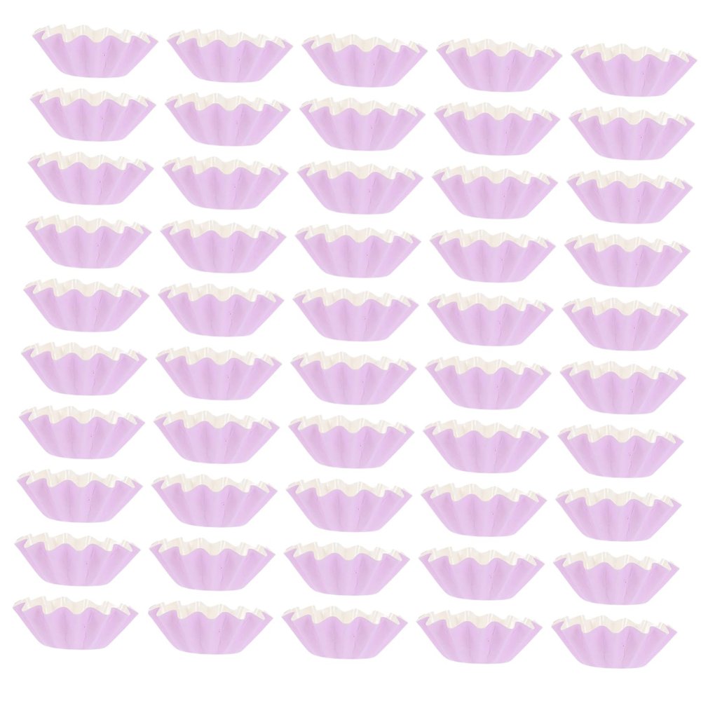 Unomor 50pcs Leakproof Wax Melt Warmer Liners Tray Wax Liner Aromatherapy Tray for DIY Candle Lovers