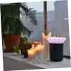 Unomor 50pcs Leakproof Wax Melt Warmer Liners Tray Wax Liner Aromatherapy Tray for DIY Candle Lovers view 3