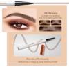 2024 New 3D Microblading Eyebrow Pencil, Waterproof Magic, 2 Microblading Eyebrow Pencils with 4 Tips, Dark Brown Makeup Long Lasting Eyebrow Pencil (Light Brown) view 2