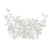Baluue Hair Side Comb Rhinestones for Brides Elegant Leaf Design Wedding Hair Accessory for Special Occasions Like Birthdays and Proms view 1