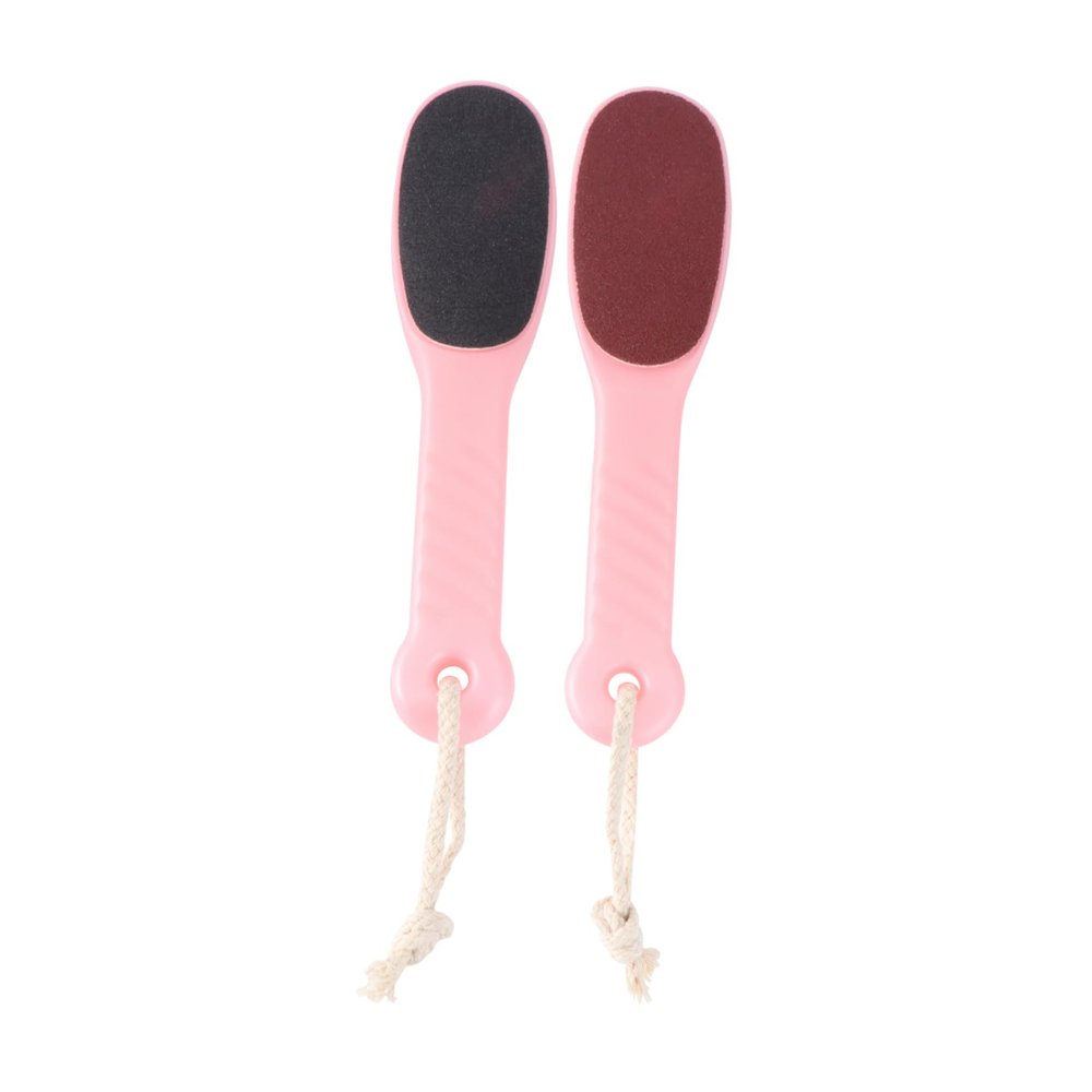 Beatifufu 2pcs Double-Sided Foot File Exfoliator for Smooth Skin Pedicure Tools to Remove Dead Skin and Calluses for Dry and Cracked Heels