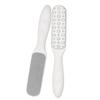 Beatifufu 2pcs Stainless Steel Double-Sided Pedicure Foot File for Safe Callus Removal and Exfoliation Ergonomic Design for Comfortable Use for Softening Hard view 1