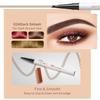 2024 New 3D Microblading Eyebrow Pencil, Waterproof Magic, 2 Microblading Eyebrow Pencils with 4 Tips, Dark Brown Makeup Long Lasting Eyebrow Pencil (Dark Coffee) view 2