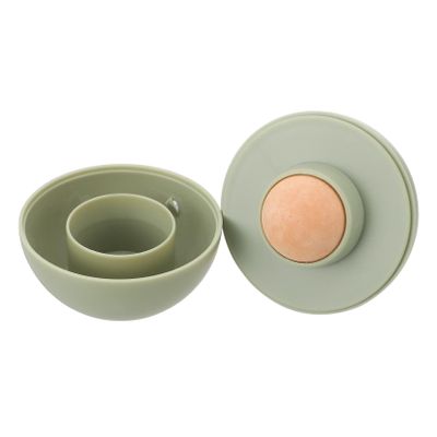 MUSISALY Volcano Stone Facial Massager Rolling Bead for Women Oil Absorbing Skin Care
