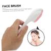 LALADEFIEE Silicone Cat Paw Facial Brush Cute Hand-held Cleansing Tool for Gentle Face Exfoliation and Massage Eco-Friendly Design for All Skin Types Pink Color view 4