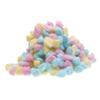 WOONEKY Bulk Cotton Balls Pack Soft Absorbent Newborn Safe for Face Cleaning Makeup Removal Colors Pink Yellow Blue view 1