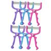 Mikinona 6pcs Portable Facial Hair Epilators Painless Spring Hair Shavers for Quick Face Removal Beauty Tool for Women Men Safe for Forehead Cheeks Upper Lip Chin view 1