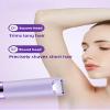 2 in1 Electric Razor for Women Painless Hair Remover Shavers Groin Body Clippers Hair Trimmer Nose Eyebrows Beard Arm Bikini view 3